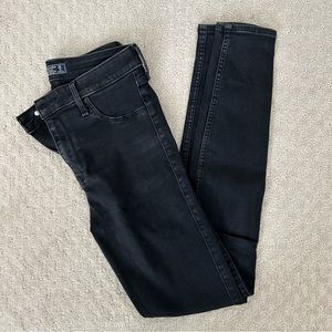 TALL: High Rise Skinny Black Jean Legging size 28/6L